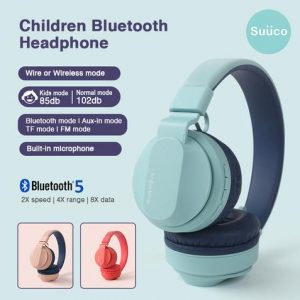 CHILDREN BLUETOOTH WIRELESS HEADPHONE HEADSET - Microphone